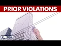 Midtown building had violations prior to columns buckling DOB