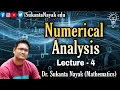 Lecture 4 Newton Raphson Method for System of Nonlinear Equations An example Problem