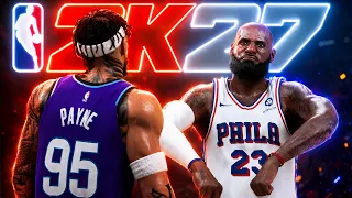 NBA 2K27 MyCAREER - LEBRON 76ERS DEBUT & HE FLEXED ON ME - I BROKE THE NBA 3PT RECORD!