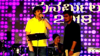 yaaro kannalli kannanittu by rajesh krishnan and vishnu suresh at vidyaniketan tumkur