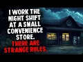 Lagu I Work the Night Shift at a Small Convenience Store. There Are Strange Rules.