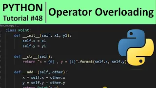 Python Tutorial - Operator Overloading in Python Programming