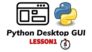 Create First GUI App - Python Customtkinter Lesson 1
