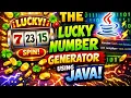 Lucky Number Generator in Java Simple Java Program You MUST Try