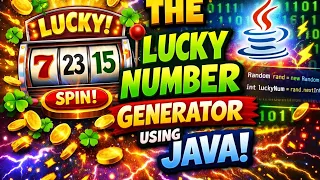 Lucky Number Generator in Java Simple Java Program You MUST Try
