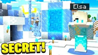 I Found Elsa s Secret Minecraft Portal
