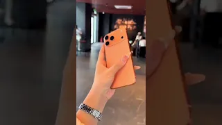 New Apple Color First Look At The Orange IPhone 17 Pro Max Iphone17 Orangeiphone Appleleaks 
