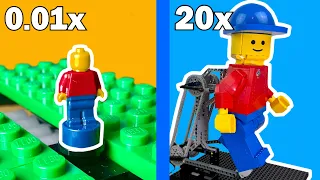 Smallest vs Largest Working LEGO Minifigures...