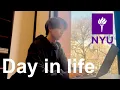 Day in My Life at NYU Midterms Week New York University VLOG