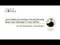 Learn Bubble by Creating a Visually Stunning Notes Taker Web App in 1 Hour 14 Min
