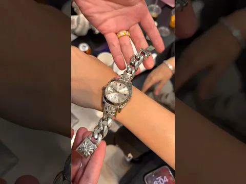 I just bought the MOST insane 1 of 1 Chrome Hearts watch ever❗️🔥