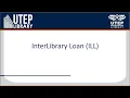 InterLibrary Loan ILL