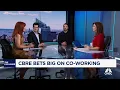 CBRE bets big on co-working