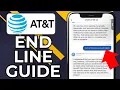 HOW TO CANCEL A LINE ON AT T APP 2026