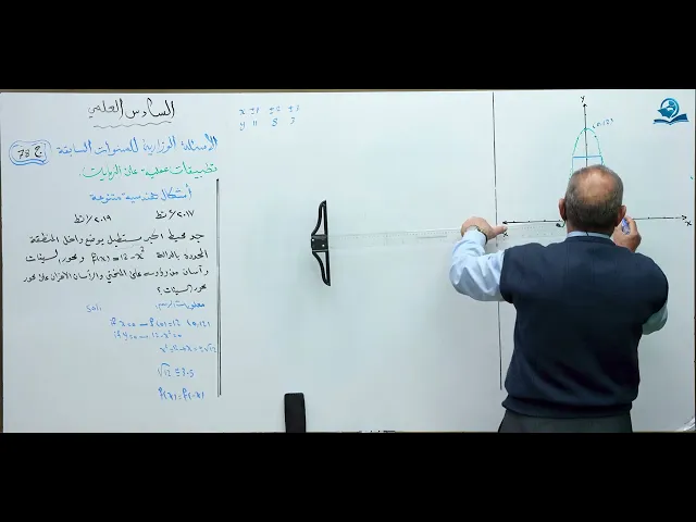 ⁣رياضيات السادس العلمي - الفصل الثالث - ألاسئله الوزارية الخارجية ج78