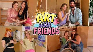 The Best of My Friends in My Studio! 🎨