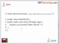 Java HelloWorld Example