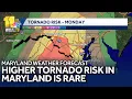 Severe storms possible Monday across Maryland