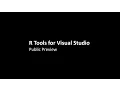 R Tools for Visual Studio Public