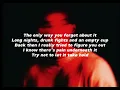 Comedown - Toby Hobart (speed up) lyrics