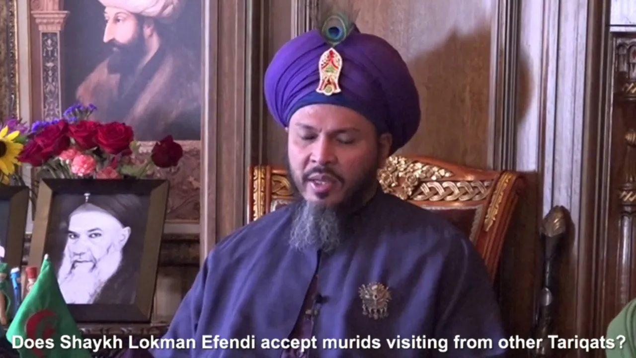Does Shaykh Lokman Efendi accept murids visiting from other Tariqats?