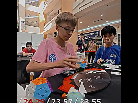 Timofei Tarasenko [23.40] Megaminx Average World Record sep 2026 #rubikscube #viral #shorts