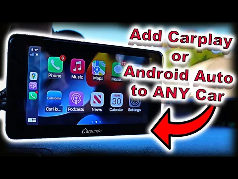 Download MP3 Install Apple Carplay and Android Connect in 5 Minutes? CARPURIDE Portable Car Radio Receiver