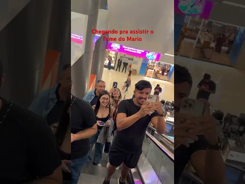 Indo assistir o filme do Mario! Tamo como? 🤣🤣🤣