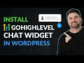 Install the GoHighLevel Chat Widget into WordPress Step-by-step Tutorial