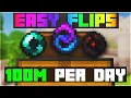 The BEST Bazaar Flips money making method Hypixel Skyblock Guide