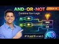 Python Logical Operators AND OR NOT Explained Python Course Part 12 2026