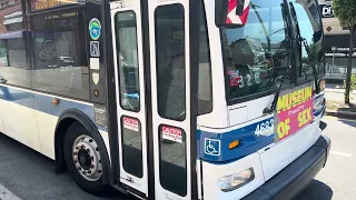 MTA New York City Bus 2010 Orion VII Next Generation Hybrid On The M106 E 106th St 3rd Av