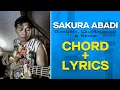 Download Lagu Sakura Abadi - Diskoria, Laleilmanino \u0026 Neida| BASS GUITAR COVER + CHORD