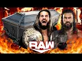 Download Lagu Roman Reigns vs Seth Rollins Wwe Raw Netflix 19 Aug 2025 Casket - FULL MATCH