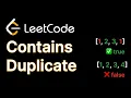 Contains Duplicate - HashSet