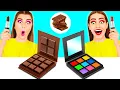 Download Lagu Tantangan Makanan Asli vs Makanan Cokelat oleh Fun Challenge