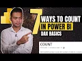 How to COUNT in Power BI COUNT COUNTA DISTINCTCOUNT COUNTBLANK COUNTROWS COUNTX COUNTAX