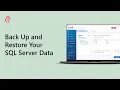 How to Back Up and Restore Your SQL Server Data IDrive Server Application