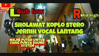 sholawat jaranan dangdut koplo audio stereo langsung hajatan
