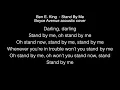 Ben E. King - Stand By Me (Boyce Avenue acoustic cover) Lyrics