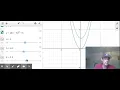 Exploring Vertex form of quadratics with Desmos