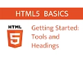 Getting Started HTML5 Basics