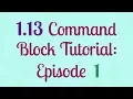 How To Use The New Execute Command - 1 13 Command Block Tutorial Episode 01