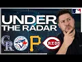 Rockies vs Blue Jays and Pirates vs Reds MLB Predictions Under the Radar 26