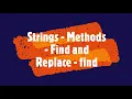 PYTHON - Strings