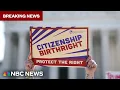 Supreme Court rejects Trump s attempt to limit birthright citizenship
