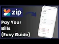 How to Pay Bill from Zip pay Account - EASY GUIDE