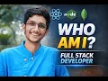Who Am I Mahir Patel - Full Stack Developer MERN React Node js Portfolio Intro