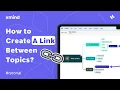 How to Create a Link Between Topics in Xmind Feature Tutorial