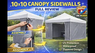 Upgrade Your Canopy Setup Kweetle Sidewalls for Pop Up Canopy Tent Review